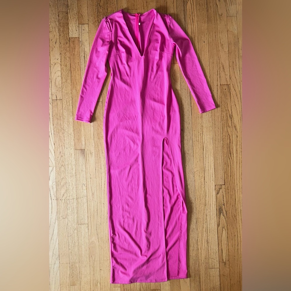 Vintage bodycon maxi dress